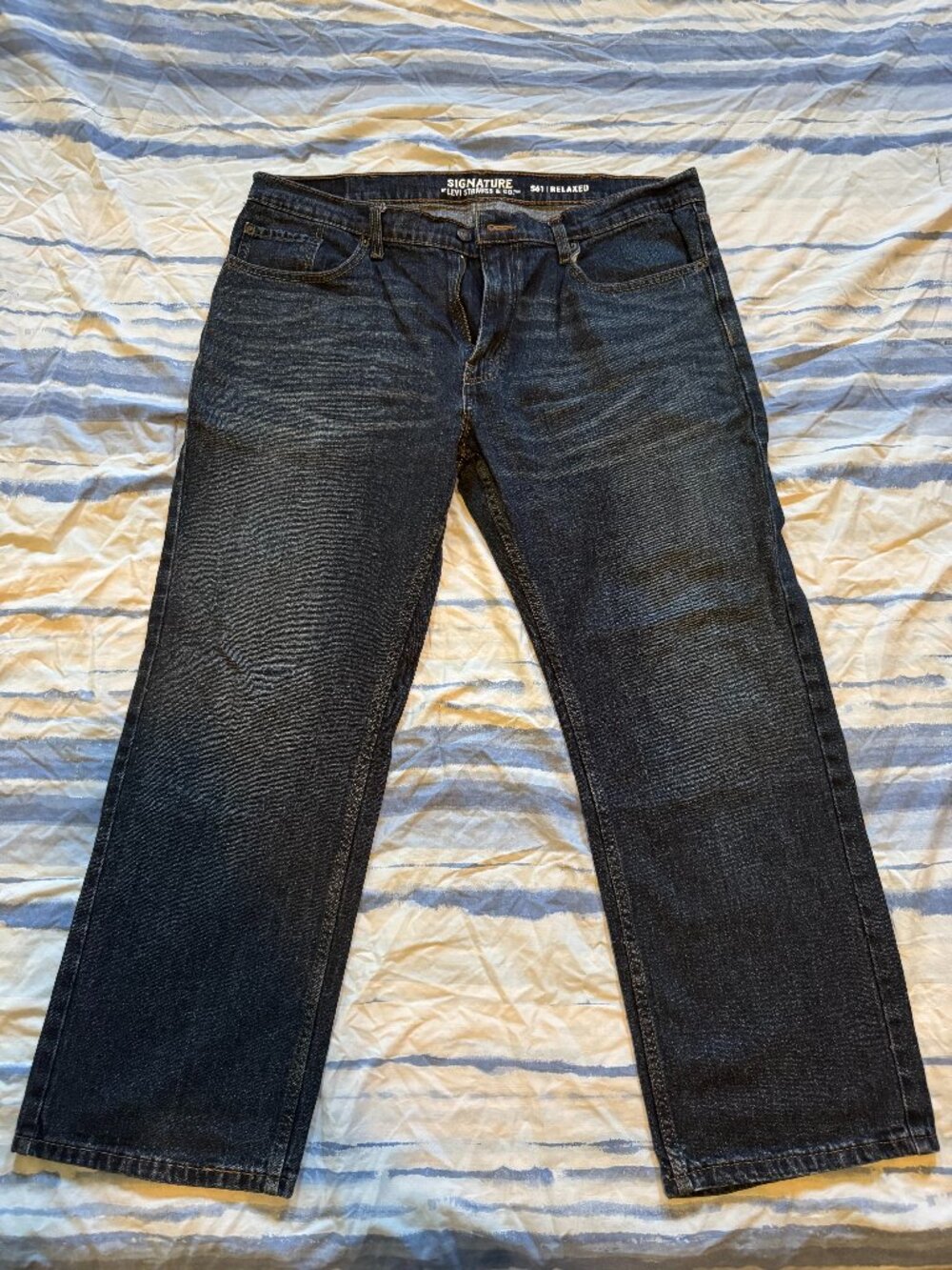 Levi Strauss Signature Mens Jeans 38 x 30